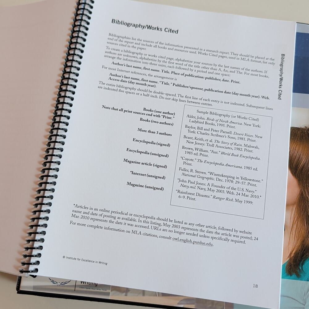 Teaching Writing Structure & Style, Student Resource Notebook, Classical - Picture 7 of 8